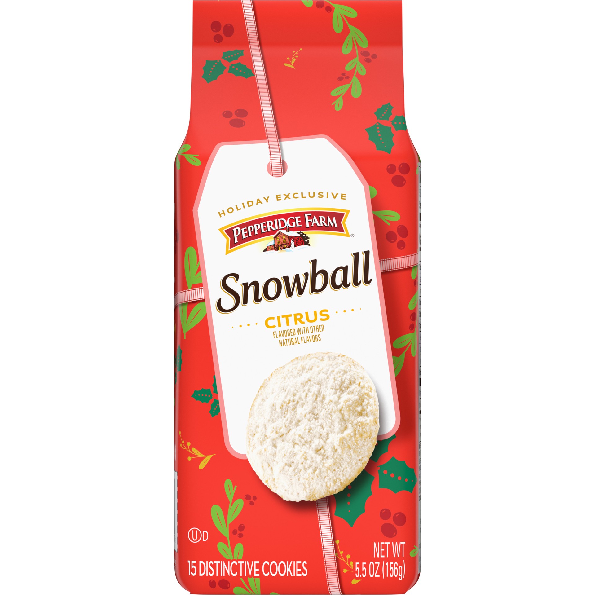 slide 1 of 8, Pepperidge Farm Snowball Citrus Cookies, 5.5-oz. Bag, 5.5 oz