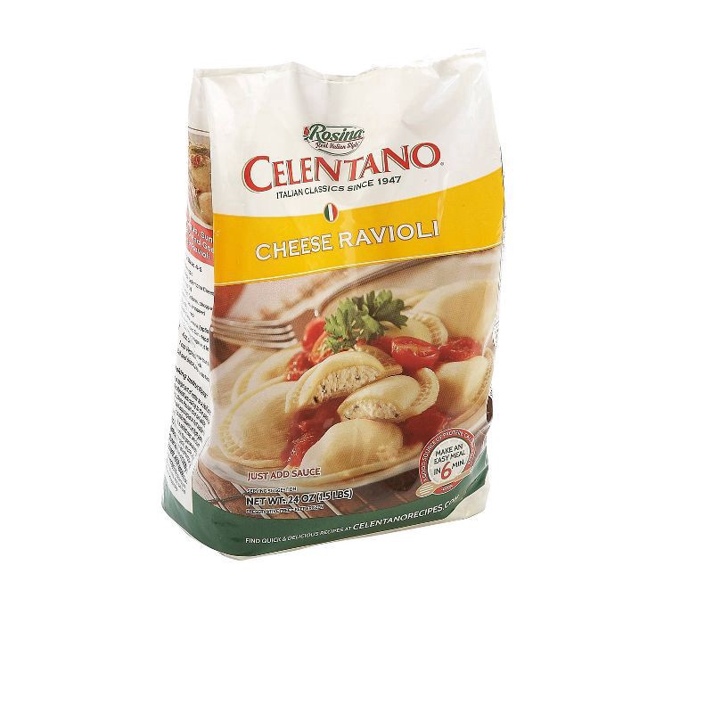 slide 1 of 9, Celentano Cheese Ravioli 24 oz, 24 oz