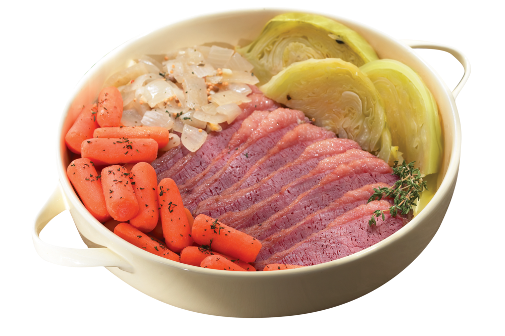 slide 1 of 1, Point Cut Corned Beef Brisket, per lb