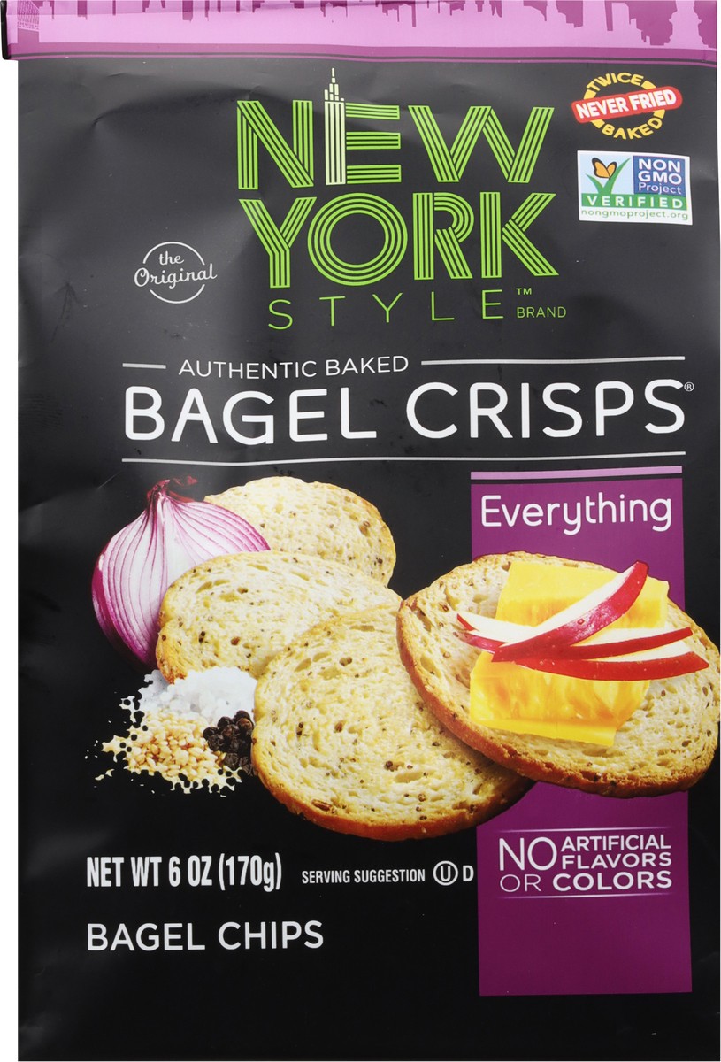 slide 10 of 12, New York Style Everything Bagel Chips 6 oz, 6 oz