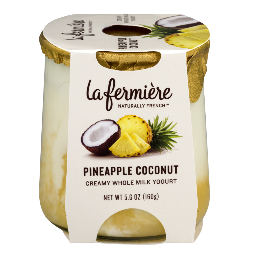 slide 1 of 1, La Fermiere Naturally French La Fermiere Fob Mangpasn Fruit, 5.6 oz