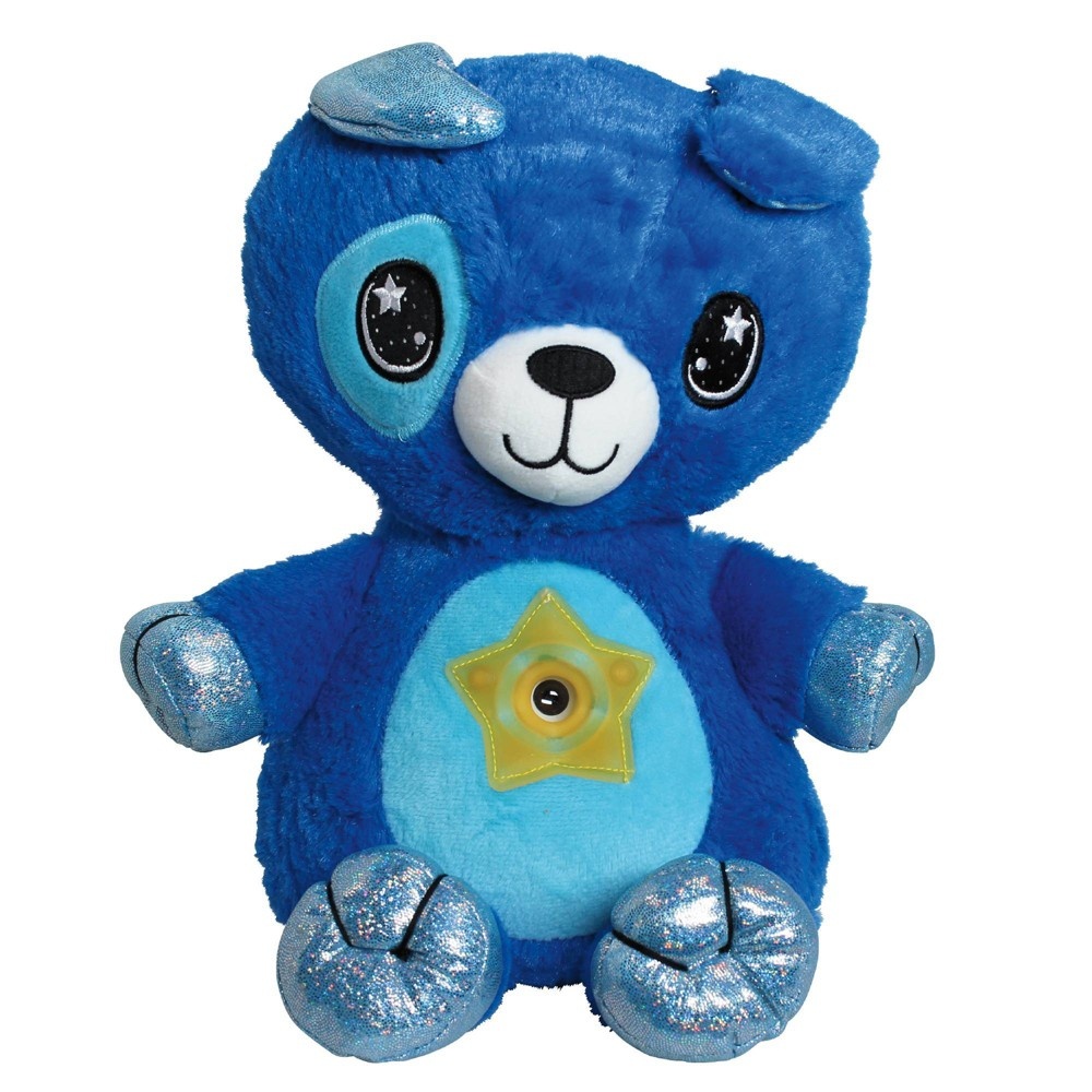 slide 2 of 4, As Seen on TV Star Belly Dream Lites Puppy Plush Toy - Blue, 1 ct