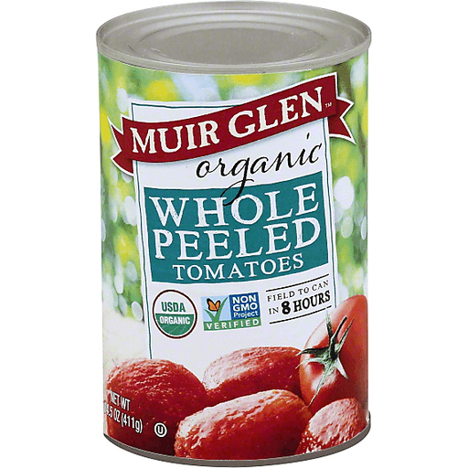 slide 2 of 3, Muir Glen Whole Peeled Tomatoes, 14.5 oz