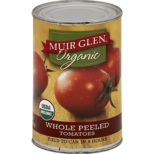 slide 3 of 3, Muir Glen Whole Peeled Tomatoes, 14.5 oz