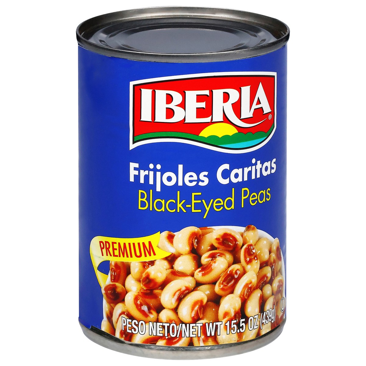 slide 13 of 13, Iberia Black Eye Peas, 15.5 oz