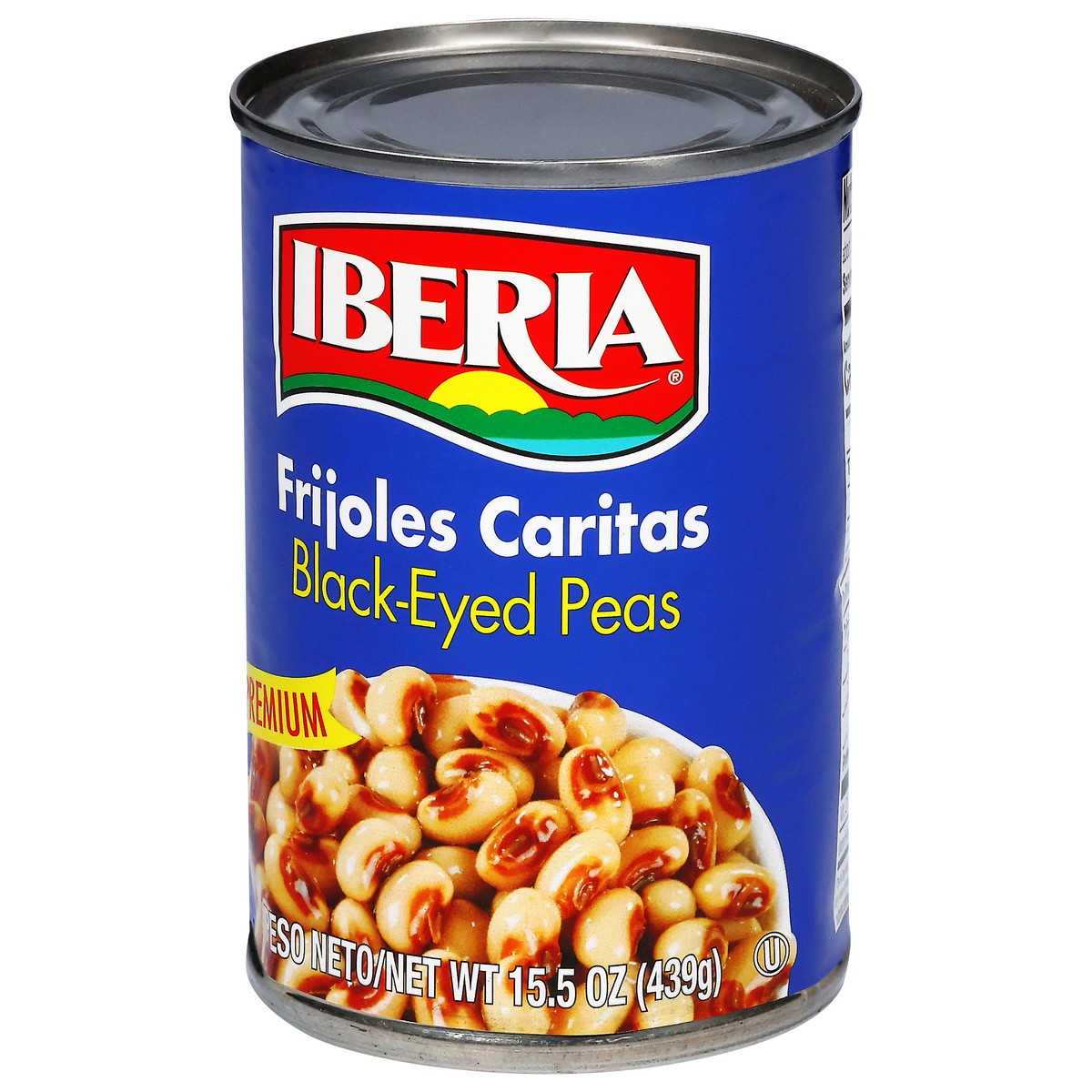 slide 8 of 13, Iberia Black Eye Peas, 15.5 oz