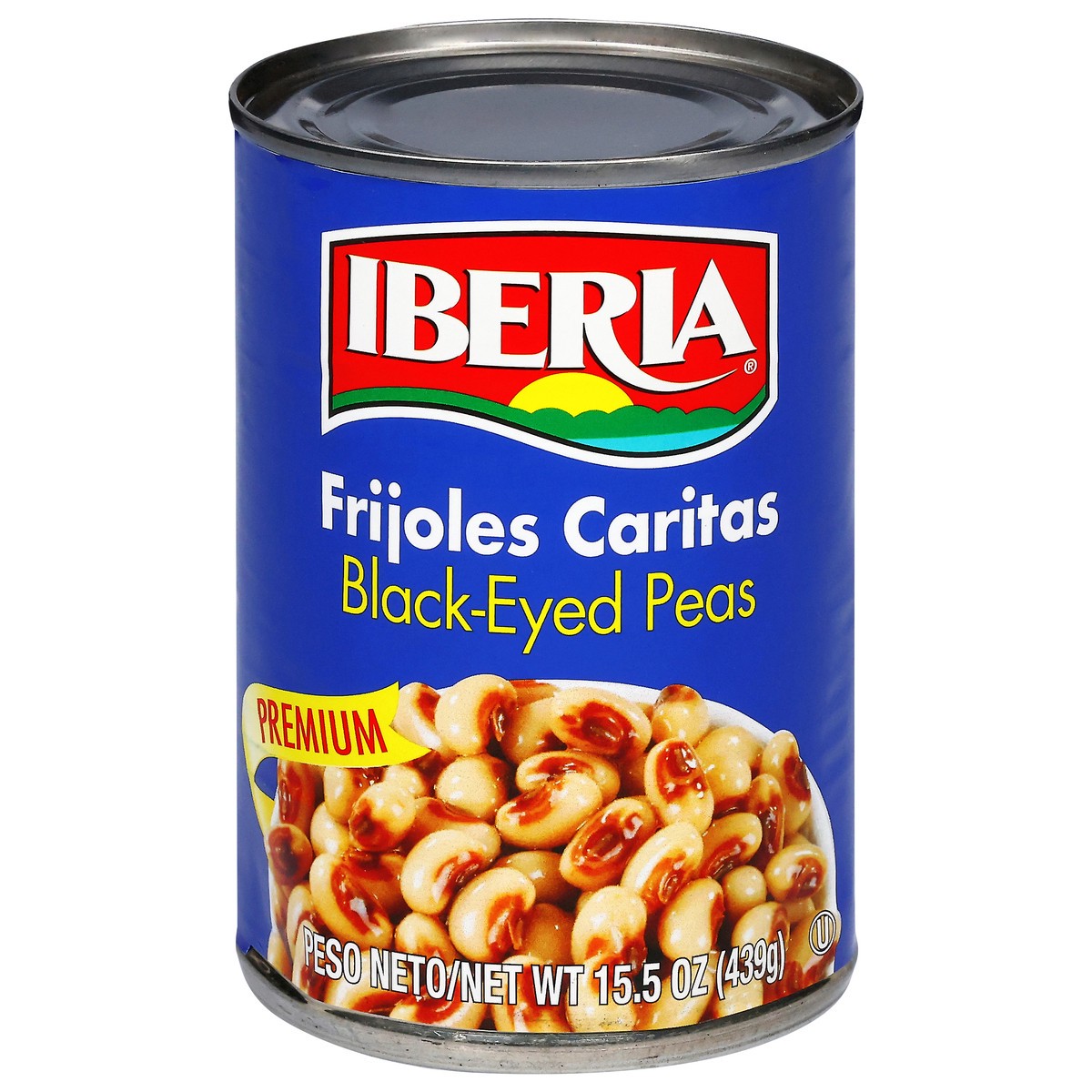 slide 1 of 13, Iberia Black Eye Peas, 15.5 oz