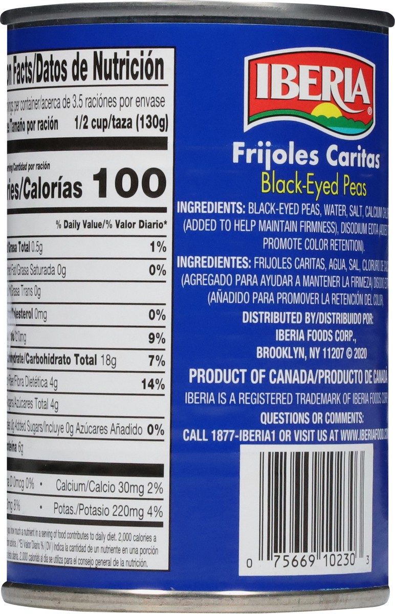 slide 5 of 13, Iberia Black Eye Peas, 15.5 oz