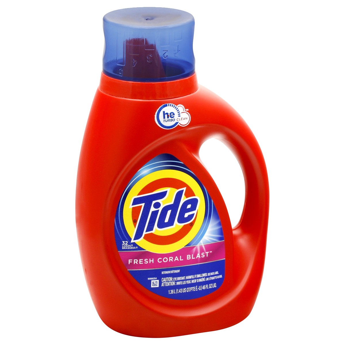 slide 2 of 9, Tide Fresh Coral Blast Detergent 1.36 lt, 1.36 liter