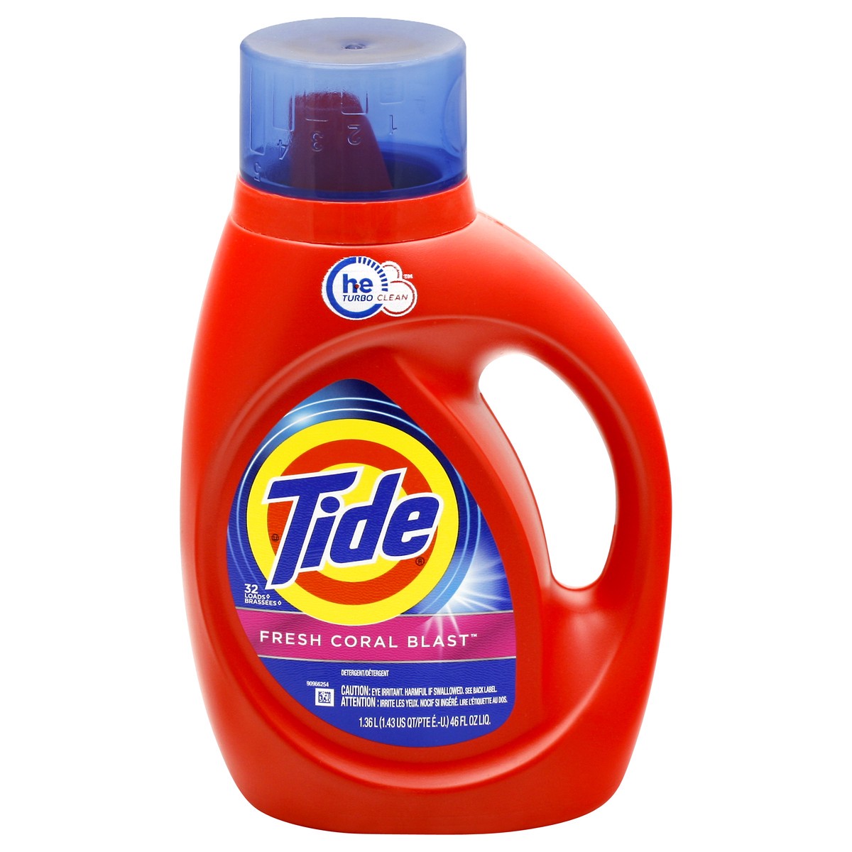 slide 1 of 9, Tide Fresh Coral Blast Detergent 1.36 lt, 1.36 liter