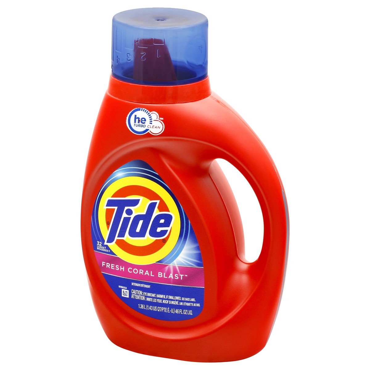 slide 3 of 9, Tide Fresh Coral Blast Detergent 1.36 lt, 1.36 liter