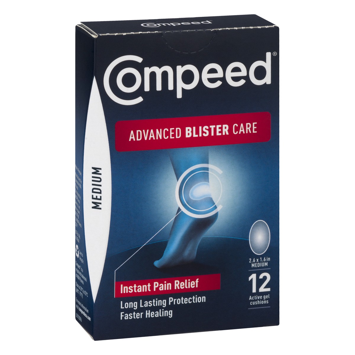 slide 5 of 10, Compeed Medium Advanced Blister Care Active Gel Active Gel Cushions 12.0 ea, 12 ct