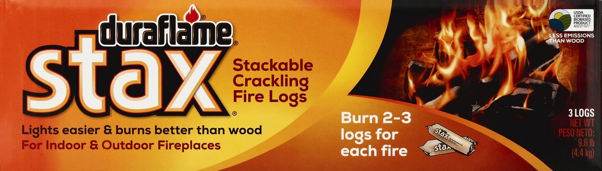 slide 4 of 4, Duraflame Stax Firelogs, 3 ct