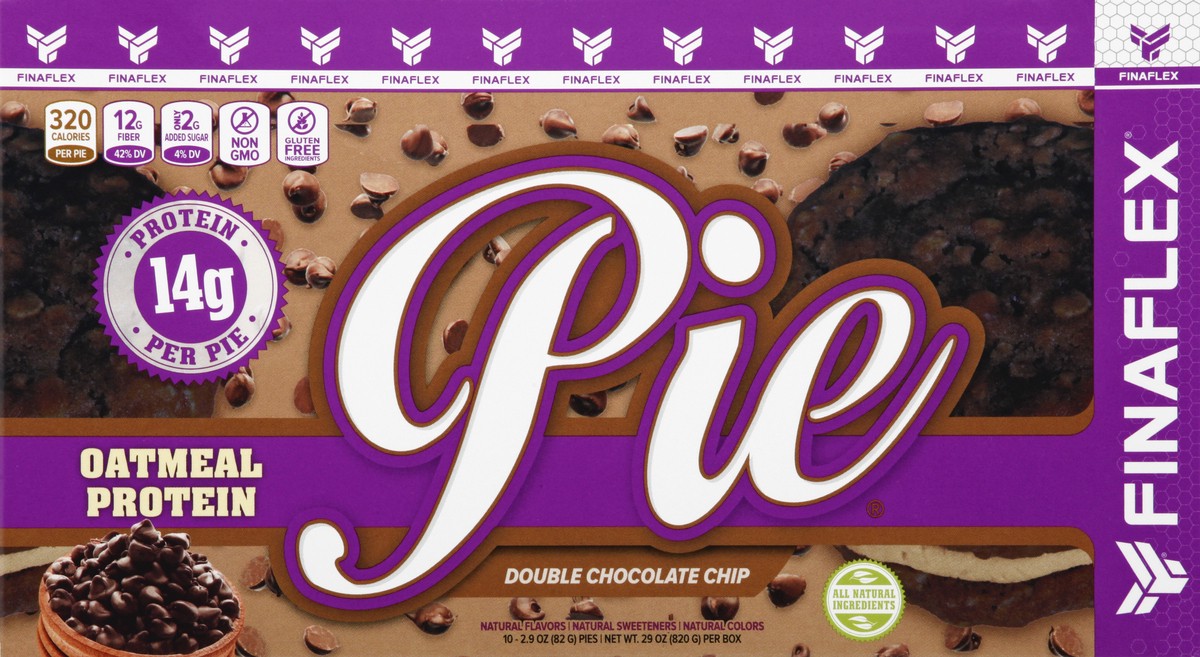 slide 7 of 11, FINAFLEX Double Chocolate Chip Pie 10 ea, 10 ct