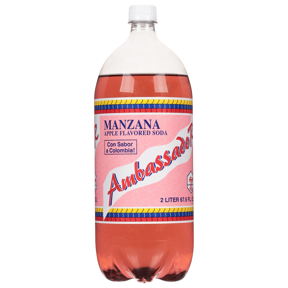 slide 11 of 11, Ambassador Manzana Soda - 2 liter, 2 liter