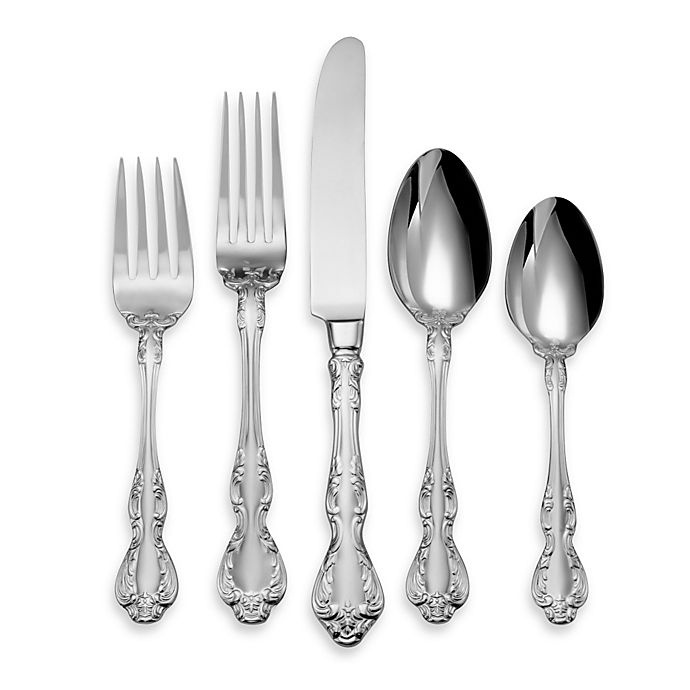 slide 1 of 1, Oneida Mandolina Flatware Set, 65 ct