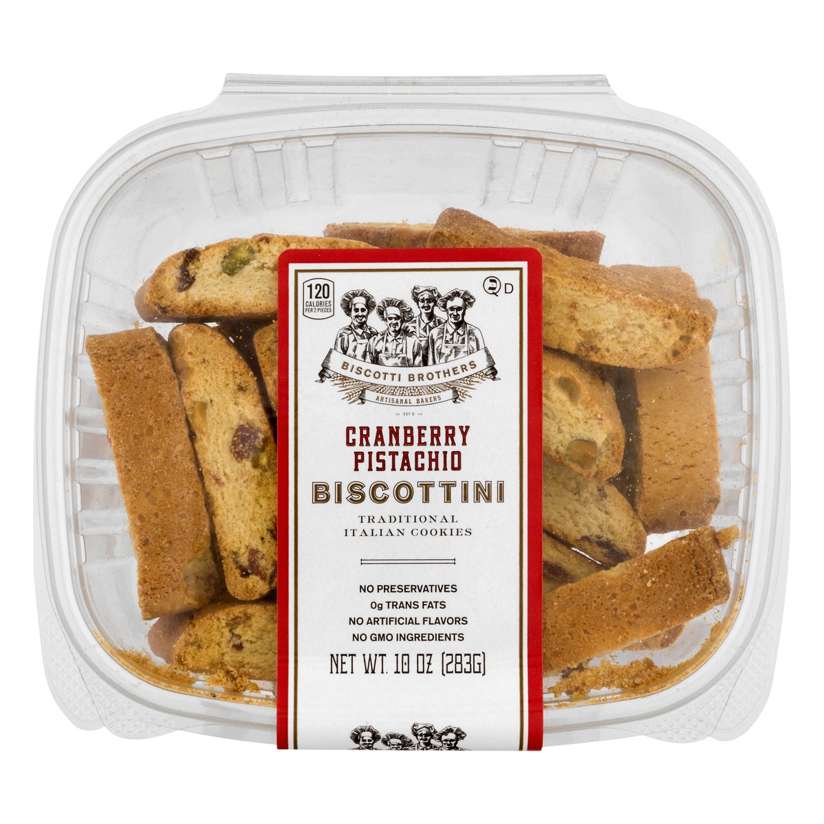 slide 1 of 1, Biscotti Brothers Bakery Biscotti Bros Cranberry Pistachio Biscotti, 1 ct