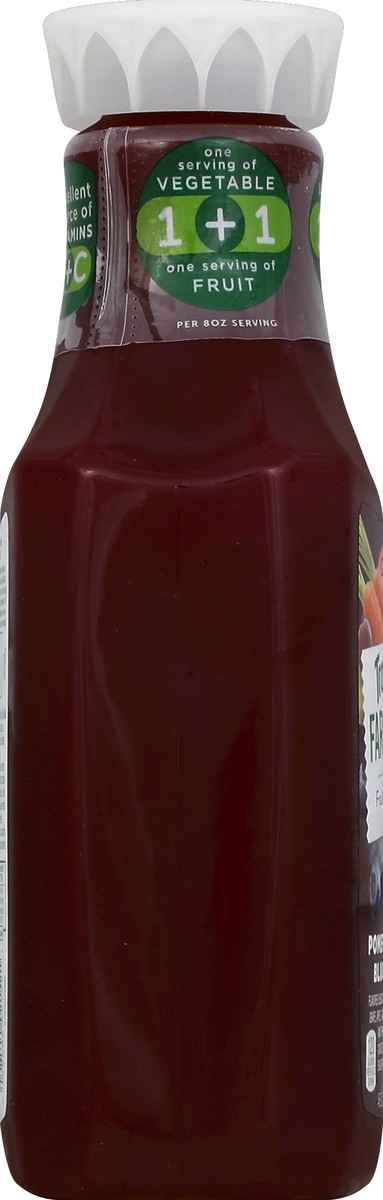 slide 3 of 4, Tropicana Farmstand Pomegranate Blueberry 100% Fruit & Vegetable Juice, 46 fl oz