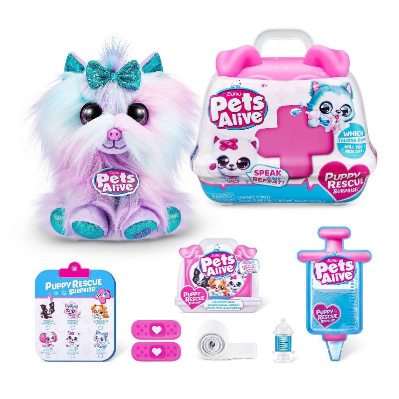 slide 1 of 6, Pets Alive Pet Shop Surprise Series 3 Interactive Plush by ZURU, 1 ct