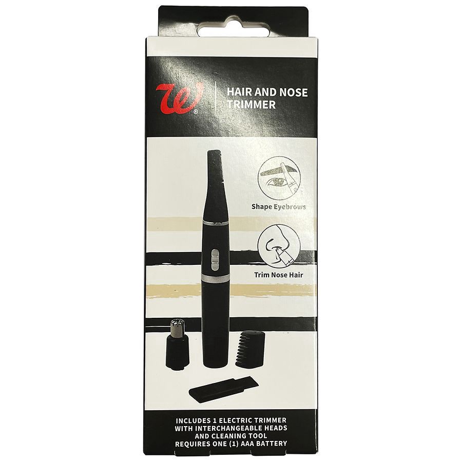 slide 1 of 4, Walgreens Hair And Nose Trimmer, 1 ct