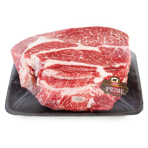 slide 1 of 1, Market District Beef Chuck Roast, Boneless, Prime, Certified Angus Beef ®, per lb