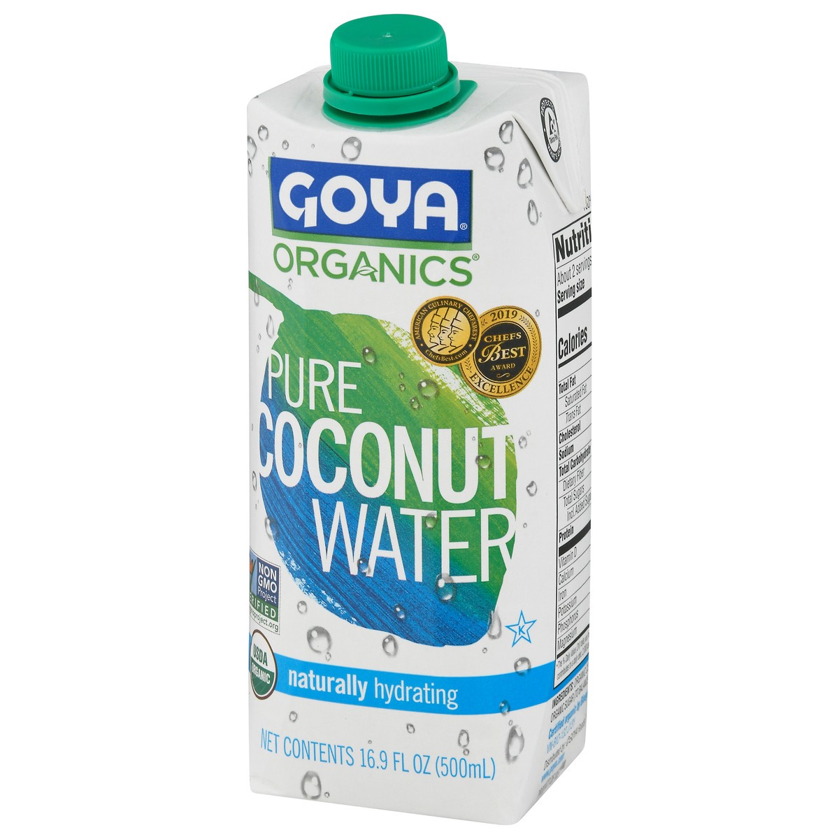 slide 9 of 9, Goya Organics Pure Coconut Water - 16.9 fl oz, 16.9 fl oz