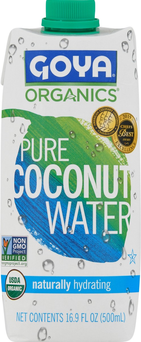 slide 5 of 9, Goya Organics Pure Coconut Water - 16.9 fl oz, 16.9 fl oz