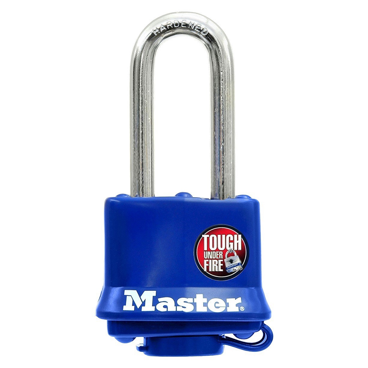 slide 1 of 5, Master Lock Covered Laminated Steel Padlock 312D, 1-9/16 inch wide, 1 ct