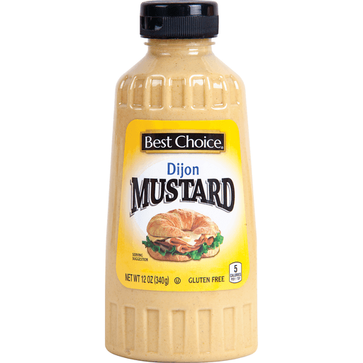 slide 1 of 1, Best Choice Dijon Mustard, 12 oz