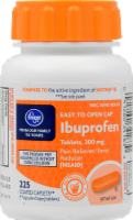 slide 1 of 1, Kroger Ibuprofen 200 Mg Tablets, 225 ct