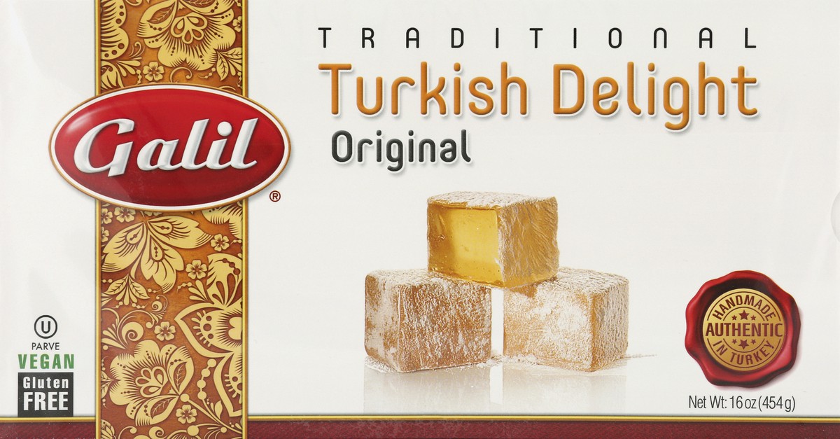 slide 1 of 5, Galil Turkish Delight 16 oz, 16 oz