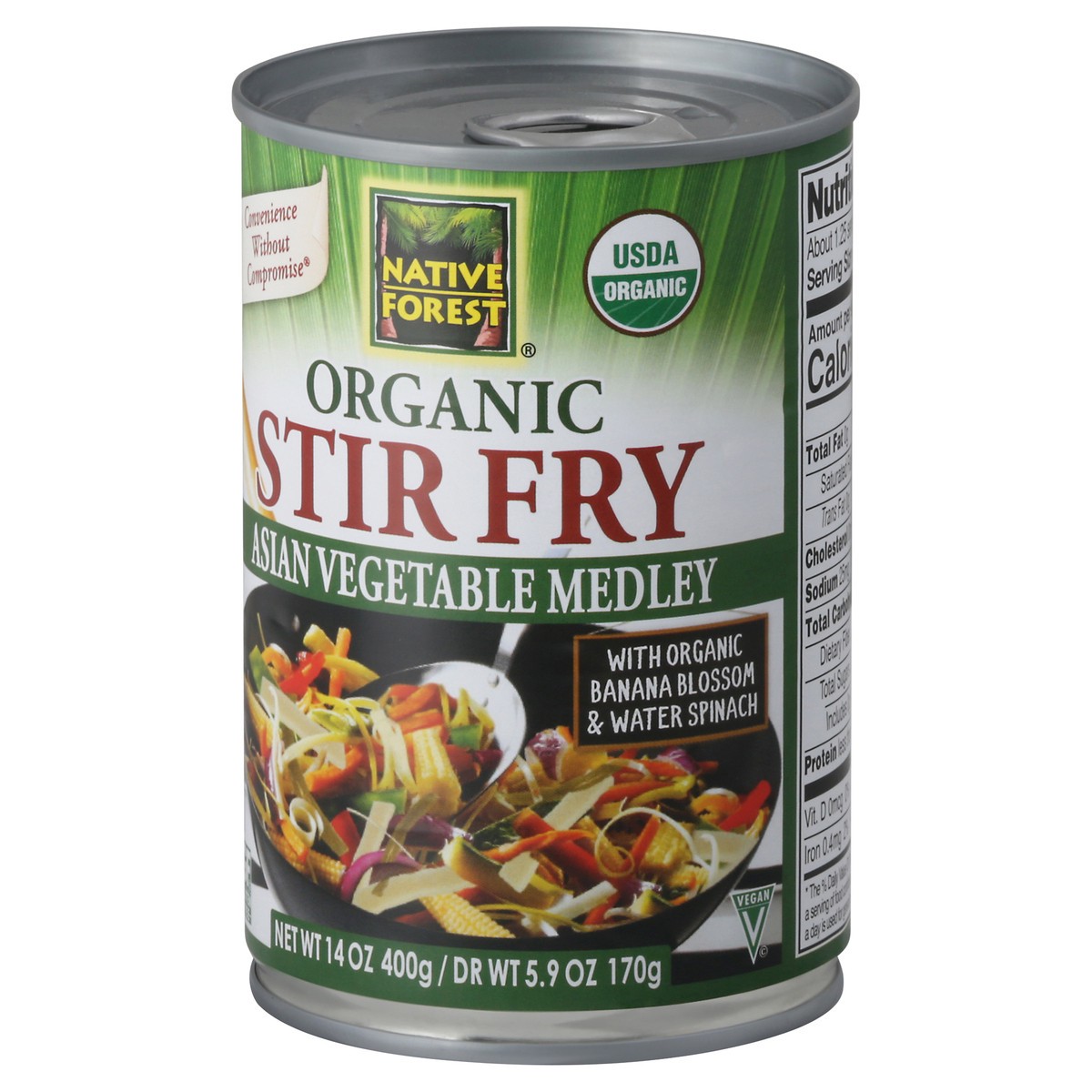 slide 2 of 9, Native Forest Organic Stir Fry Asian Vegetable Medley 14 oz, 14 oz