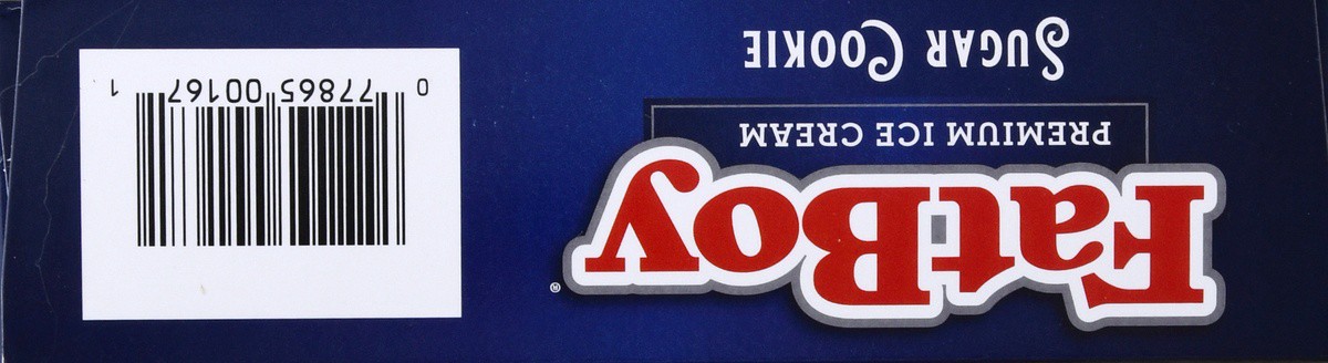 slide 6 of 9, Fat Boy Sugar Cookie Ice Cream Sandwich 6 CT, 6 ct; 5 fl oz