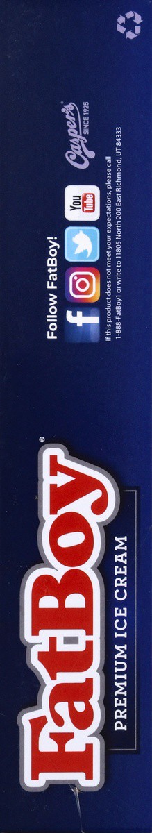 slide 9 of 9, Fat Boy Sugar Cookie Ice Cream Sandwich 6 CT, 6 ct; 5 fl oz