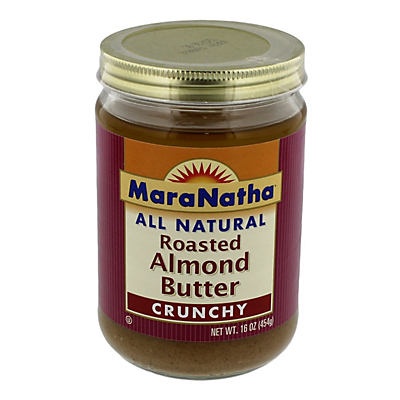 slide 1 of 1, MaraNatha Crunchy Roasted Almond Butter, 16 oz