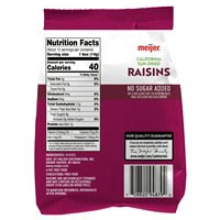 slide 3 of 5, Meijer Sun-Dried Mini Raisins, 12 ct