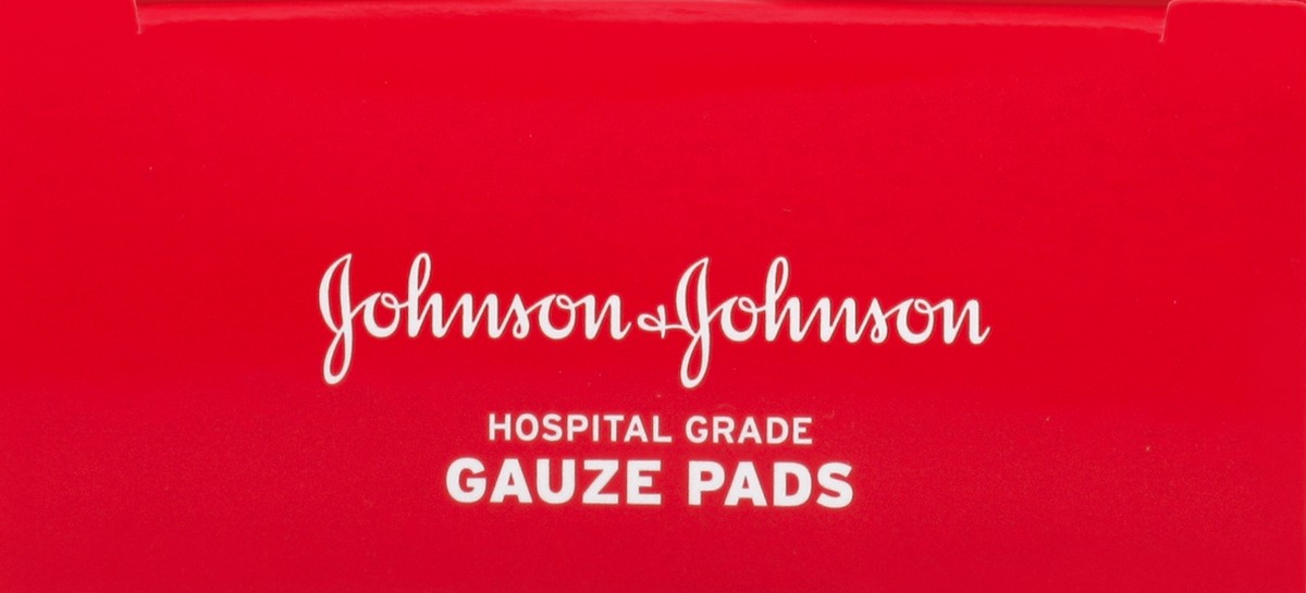 slide 3 of 5, Johnson & Johnson Gauze Pads 10 ea, 10 ct