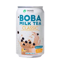 Daoher Classic Boba Milk Tea- 10.5 fl oz