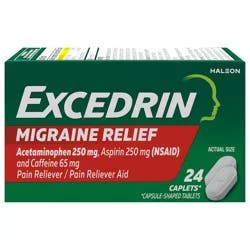 Excedrin Migraine Relief Tablets With Caffeine