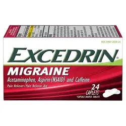 Excedrin Migraine Relief Tablets With Caffeine