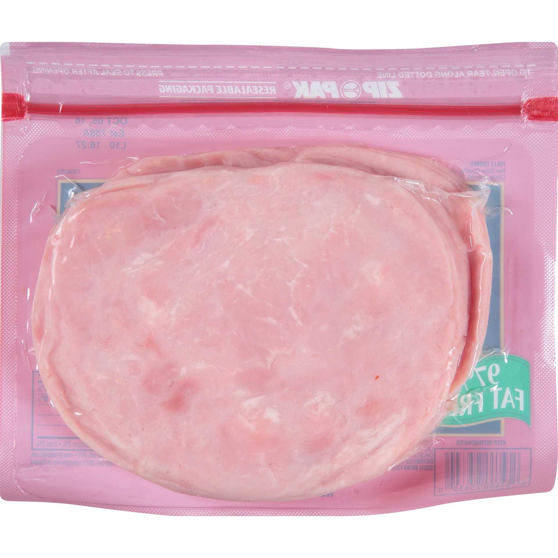 slide 3 of 5, Bryan Cooked Ham Deli Lunch Meat, Water Added, 10 oz, 283.50 g