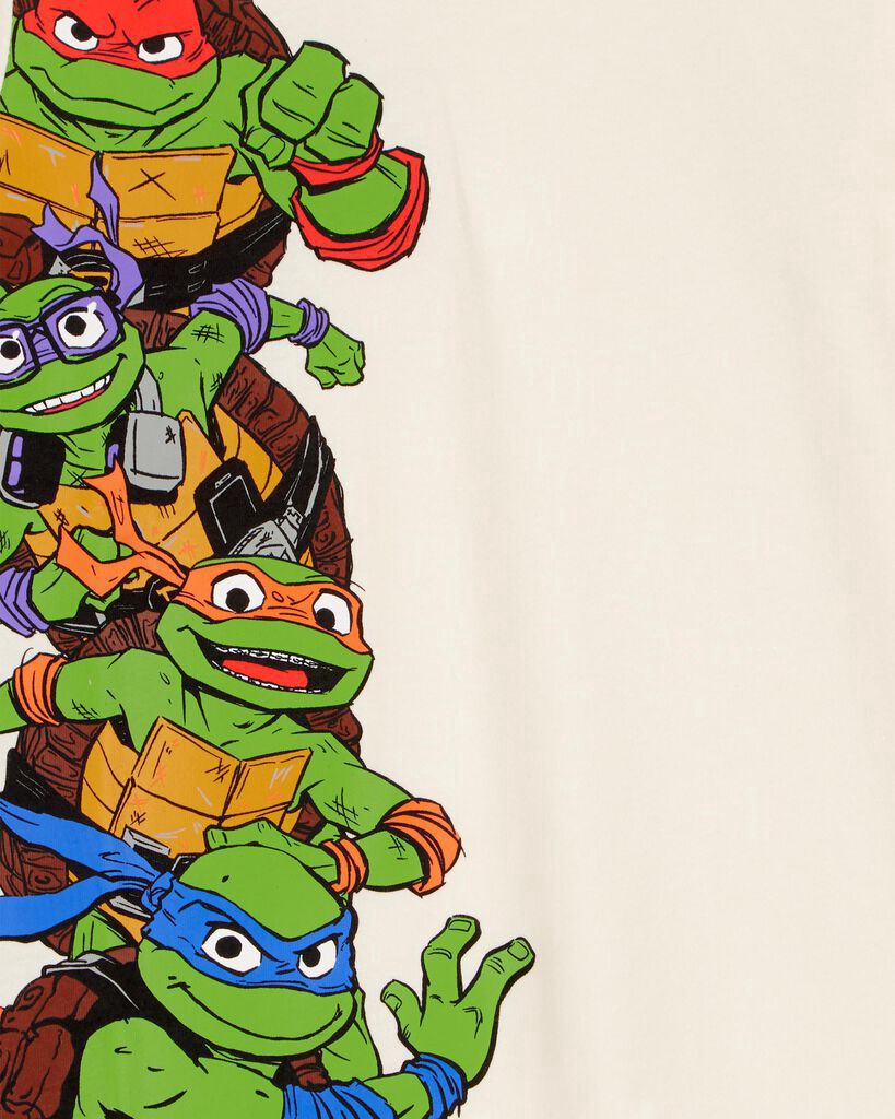 slide 2 of 2, Carter's Toddler Teenage Mutant Ninja Turtles Short-Sleeve Tee - Cream Multi 2T, 1 ct