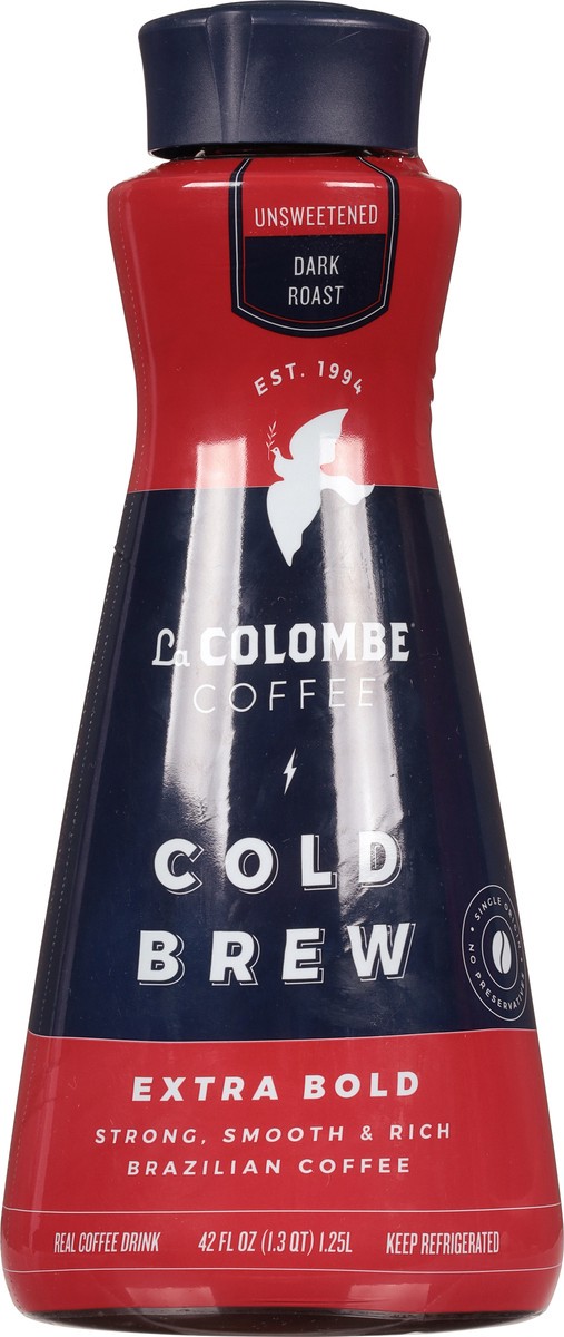slide 6 of 9, La Colombe Cold Brew Dark Roast Extra Bold Brazilian, 42 oz