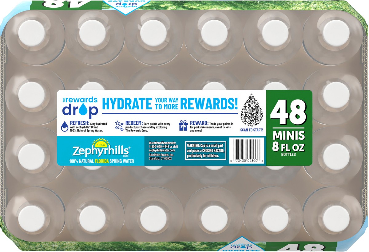 slide 8 of 10, Zephyrhills Bottled Water, 8 oz