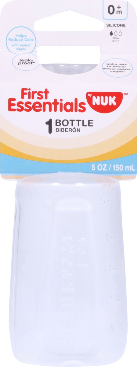 slide 6 of 9, First Essentials 5 Ounce Slow Silicone Bottle 1 ea, 1 ct