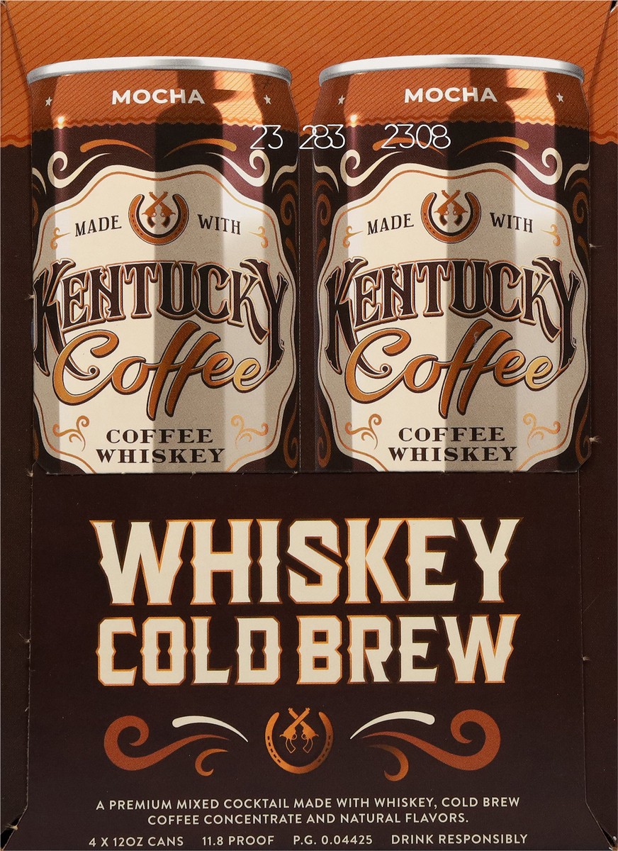 slide 12 of 12, Kentucky Hard Cold Brew Mocha Coffee Whiskey - 4 ct, 4 ct; 12 oz