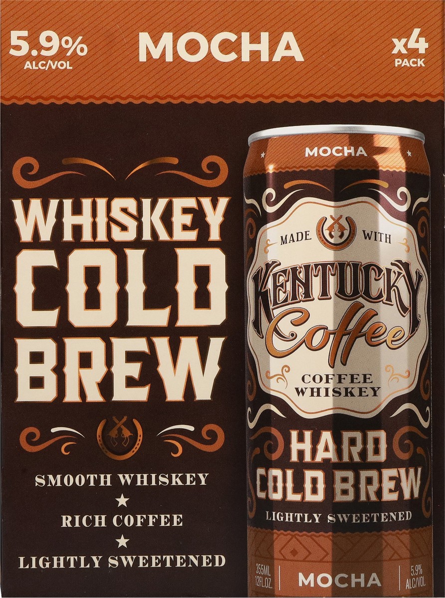 slide 2 of 12, Kentucky Hard Cold Brew Mocha Coffee Whiskey - 4 ct, 4 ct; 12 oz