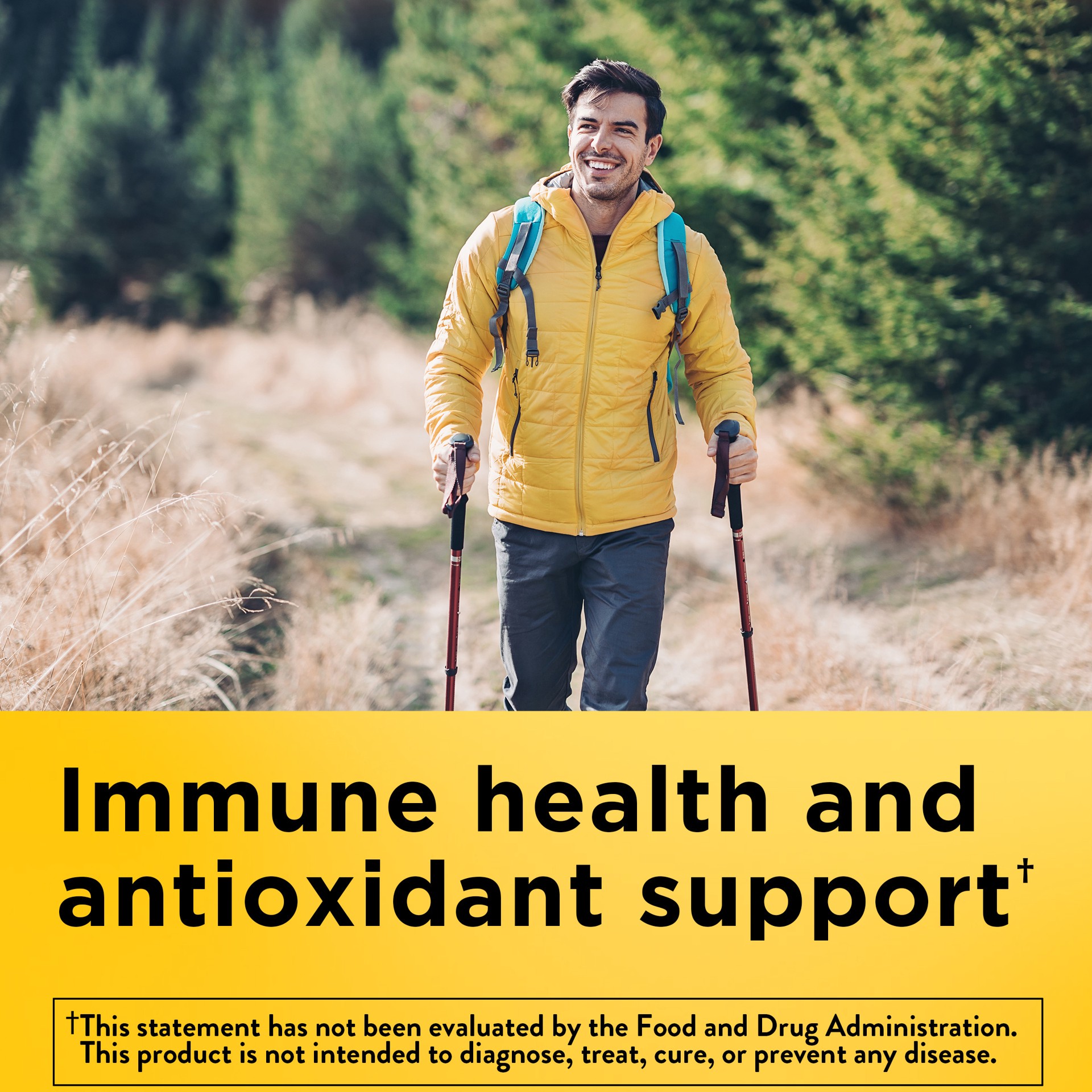 slide 3 of 7, Nature Made Extra Strength Zinc Supplements 30 mg, Dietary Supplement for Immune Health and Antioxidant Support, 60 Zinc Gummies, 30 Day Supply, 60 ct