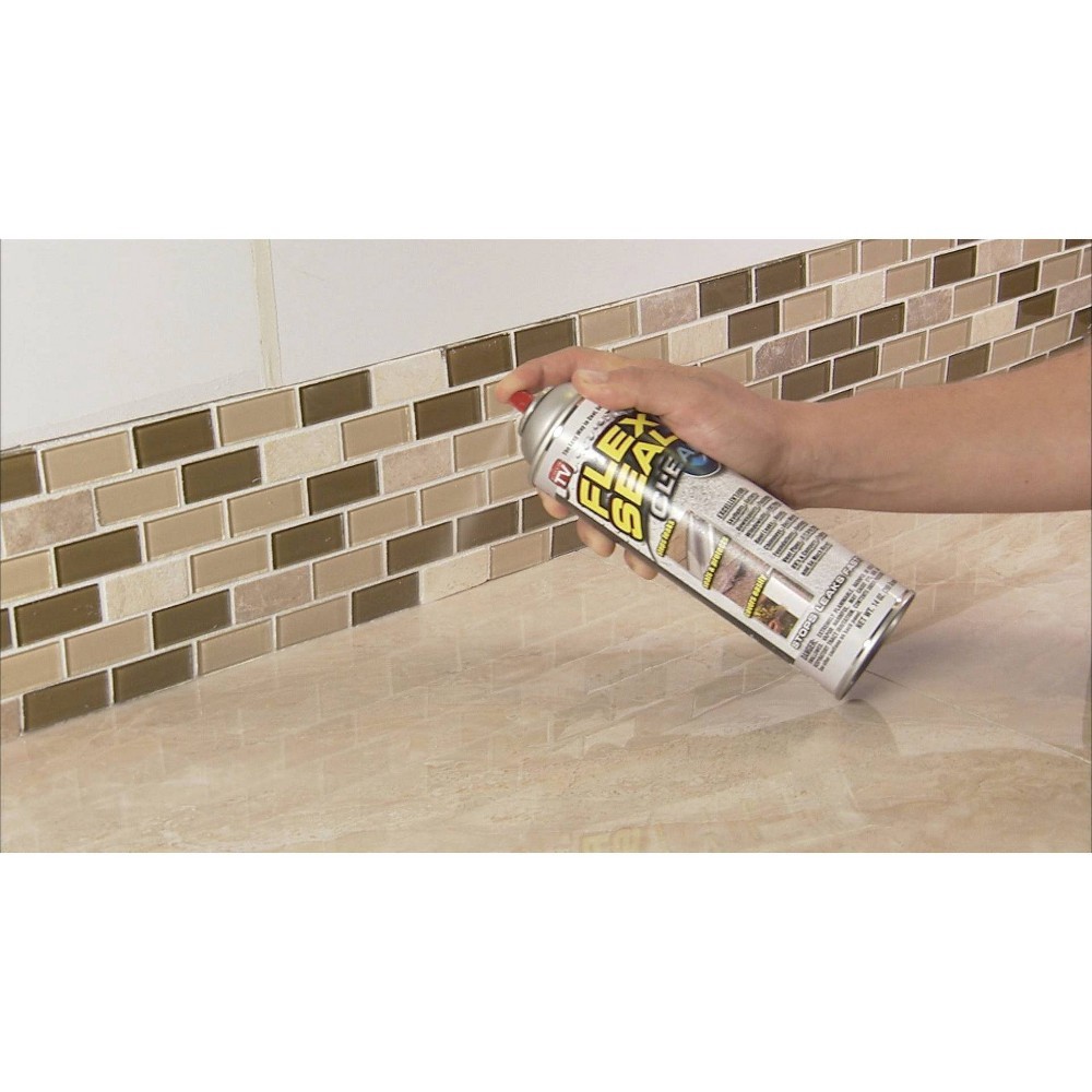 slide 2 of 8, Flex Seal As Seen on TV Flex Seal Clear 14oz, 14 oz