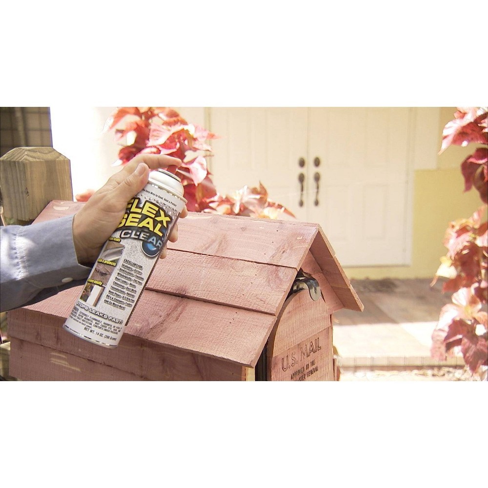 slide 7 of 8, Flex Seal As Seen on TV Flex Seal Clear 14oz, 14 oz